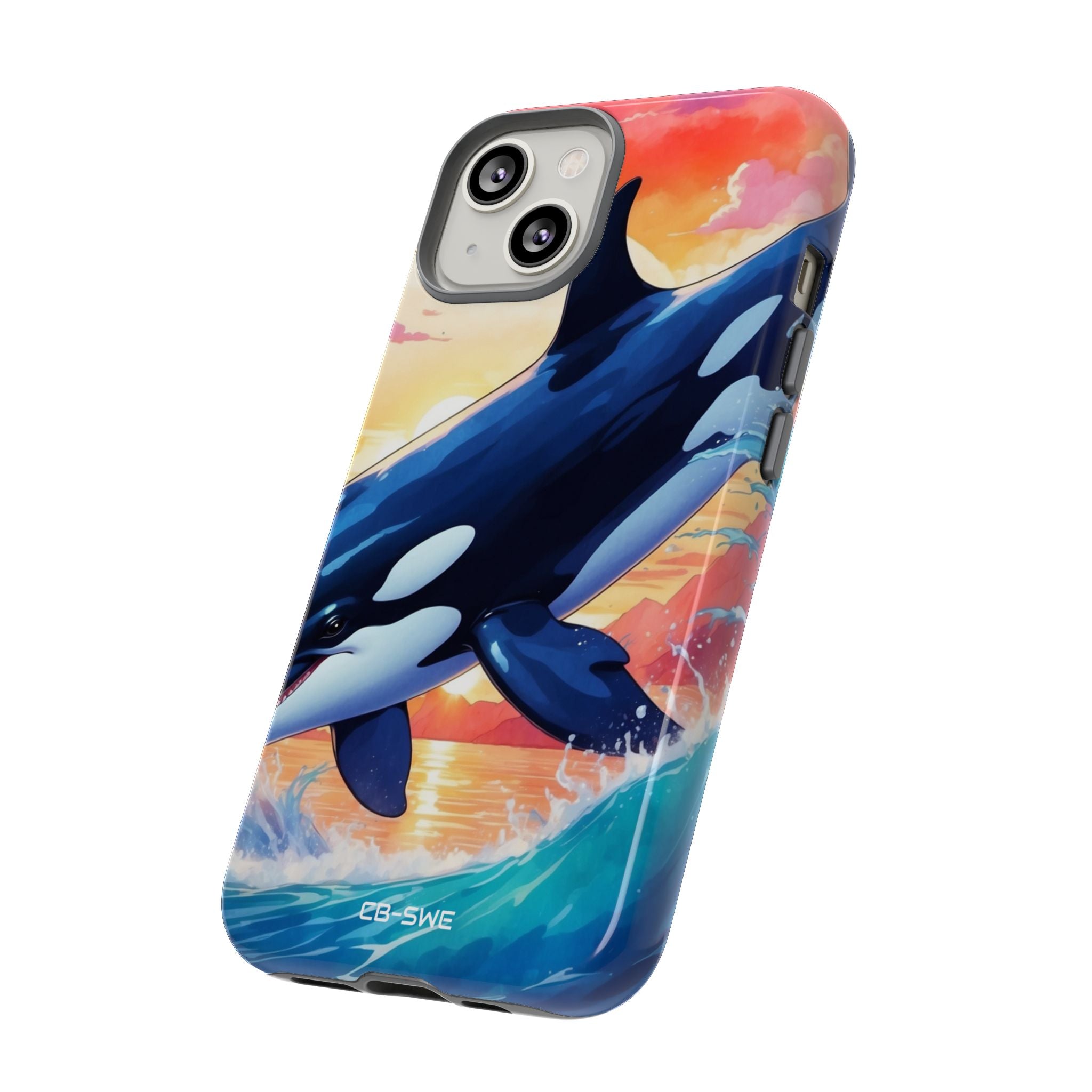 Orca Leaps Joyfully - iPhone Case