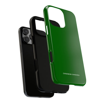 Dark Green iPhone 16 - Tough Phone Case