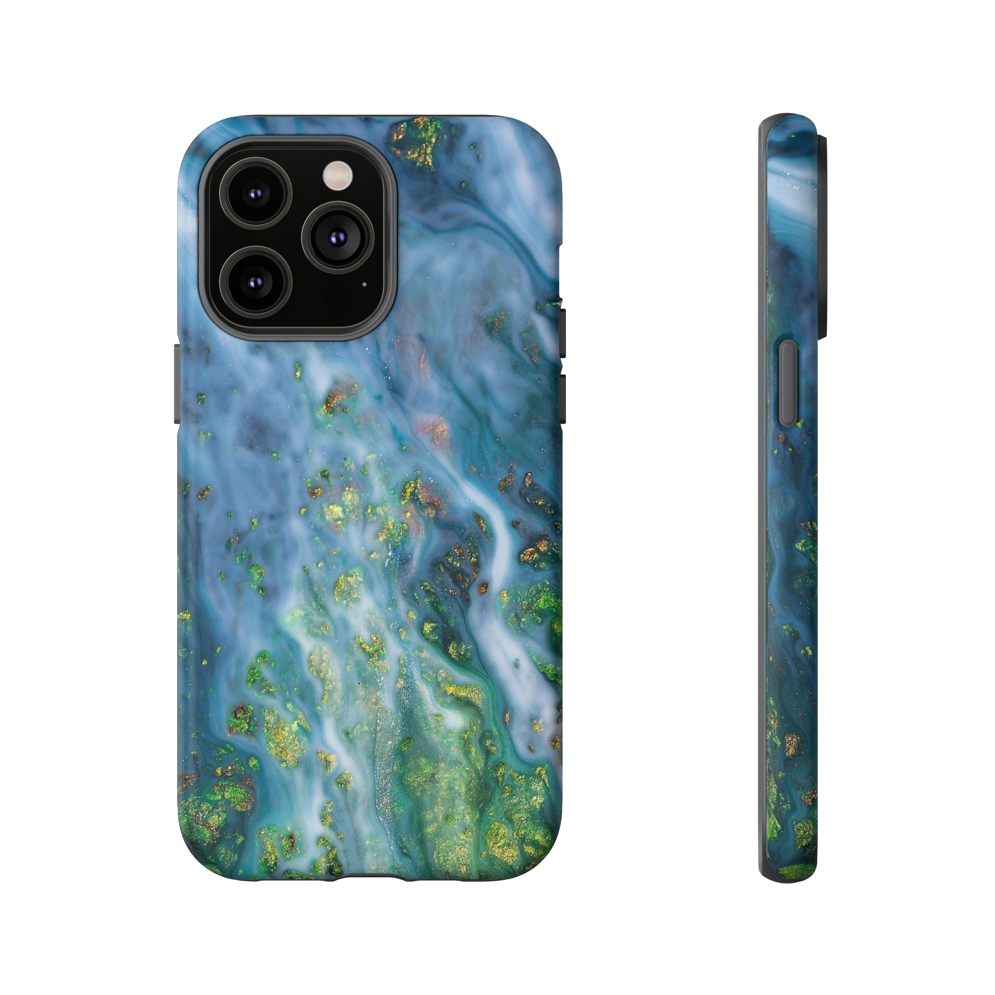 Forest Mist Ink Art iPhone Case (Protective) iPhone 14 Pro Max Matte Phone Case