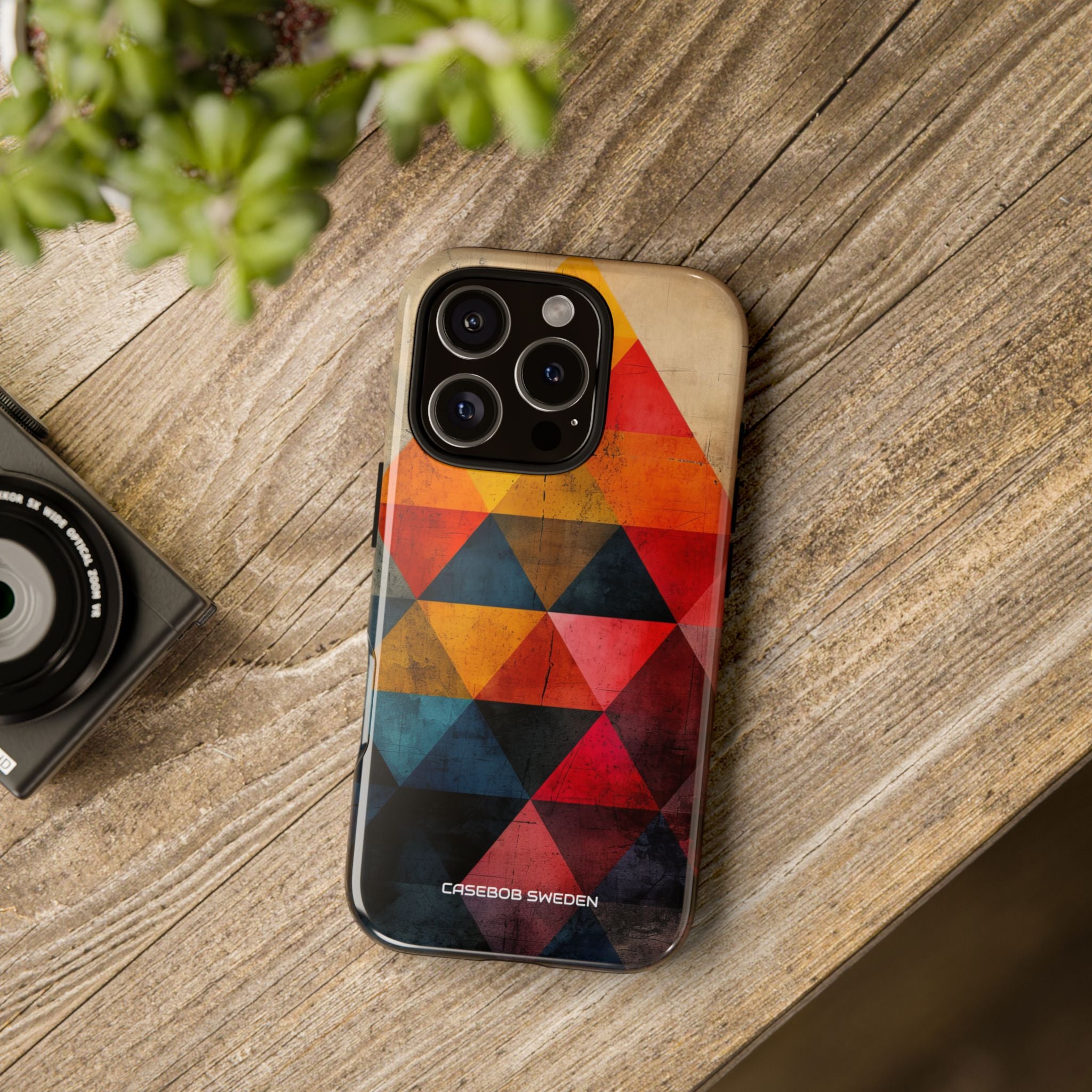 Geometric Energy - Tough iPhone 16 Phone Case