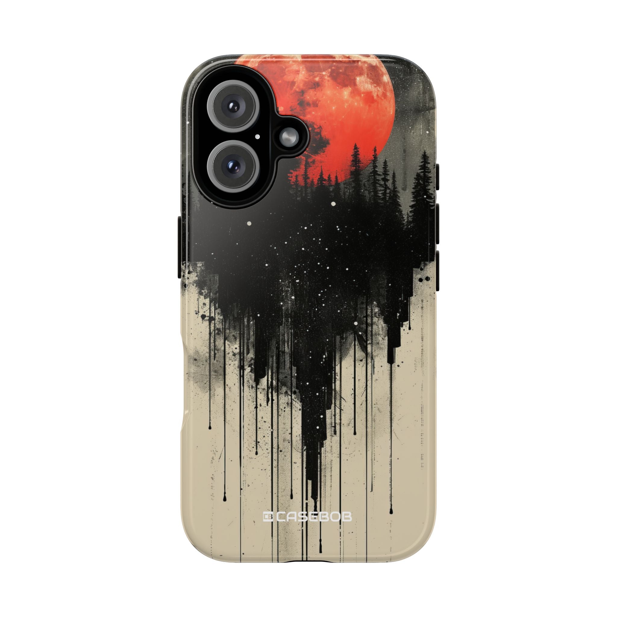 Crimson Moonlit Forest Dreams - for iPhone 16