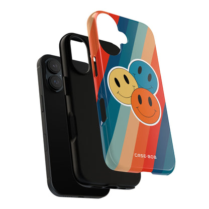 Triple Smile Breeze iPhone 16 Case - Tough