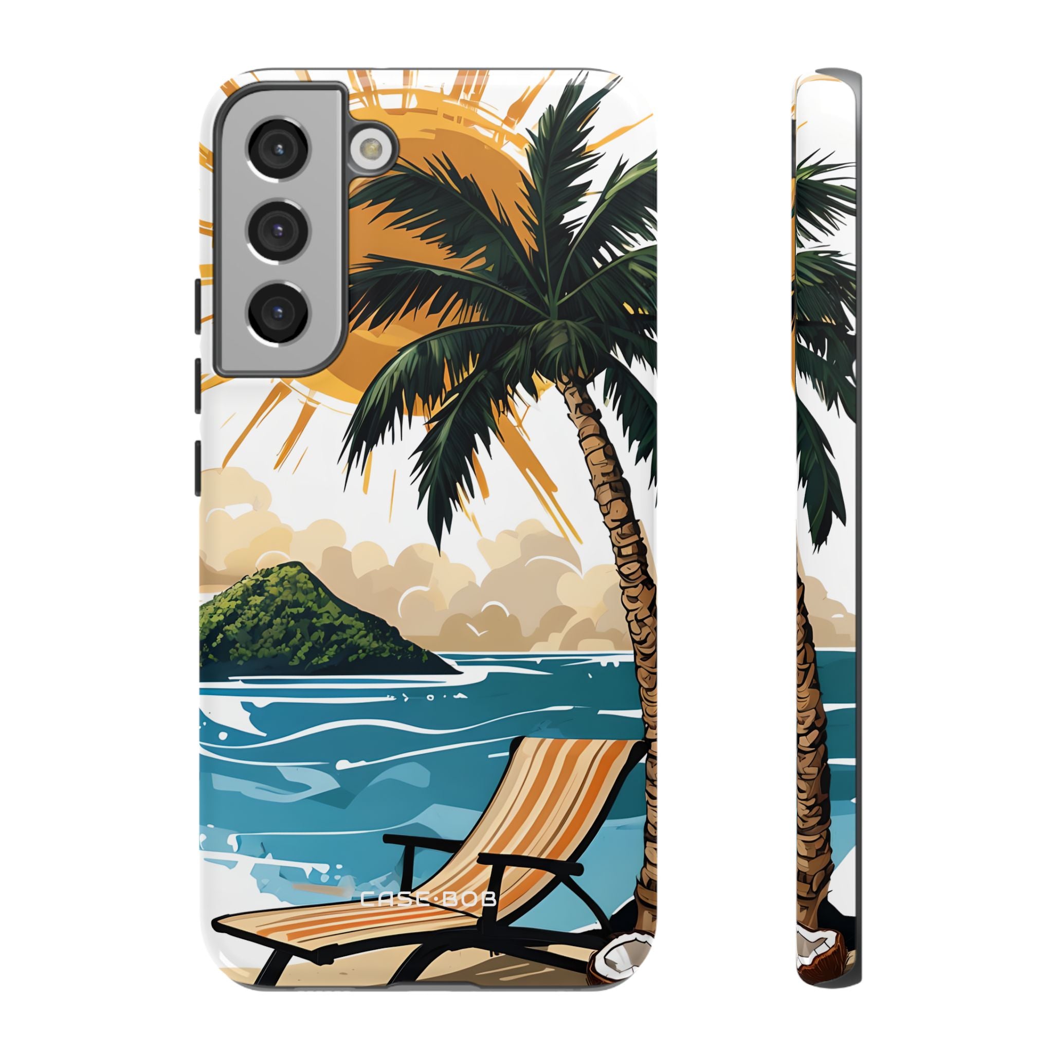 Sunny Palm Breeze Samsung S22 Plus Case - Tough