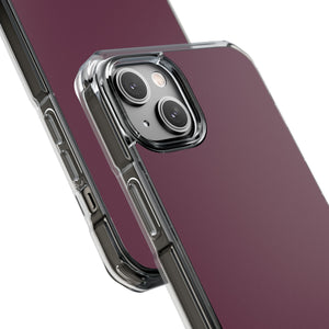 Old Mauve | Phone Case for iPhone (Clear Impact Case - Magnetic)