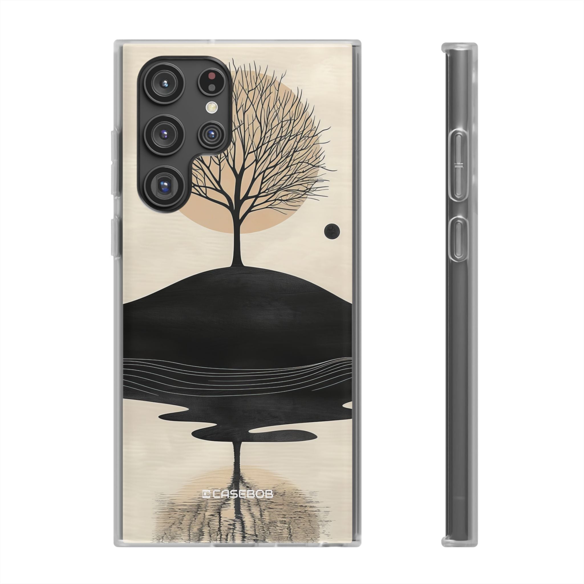 Serene Reflections | Flexible Phone Case for Samsung Galaxy