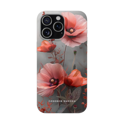 Ethereal Floral Elegance iPhone 15 - Flexi Phone Case