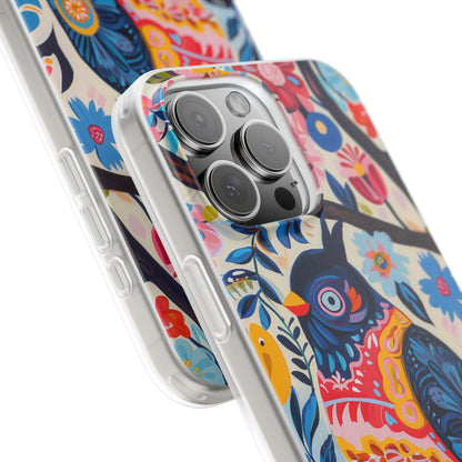 Owl Bloom iPhone 16 Pro Max Case - Soft