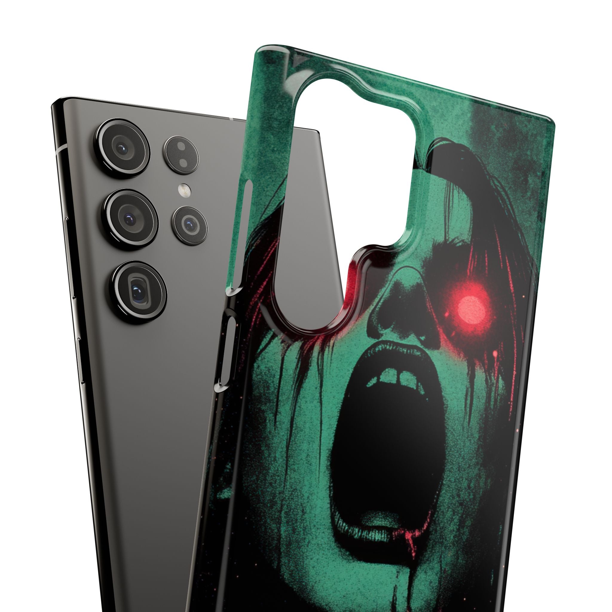 Haunting Glow of Gothic Eyes Samsung S23 - Slim Phone Case