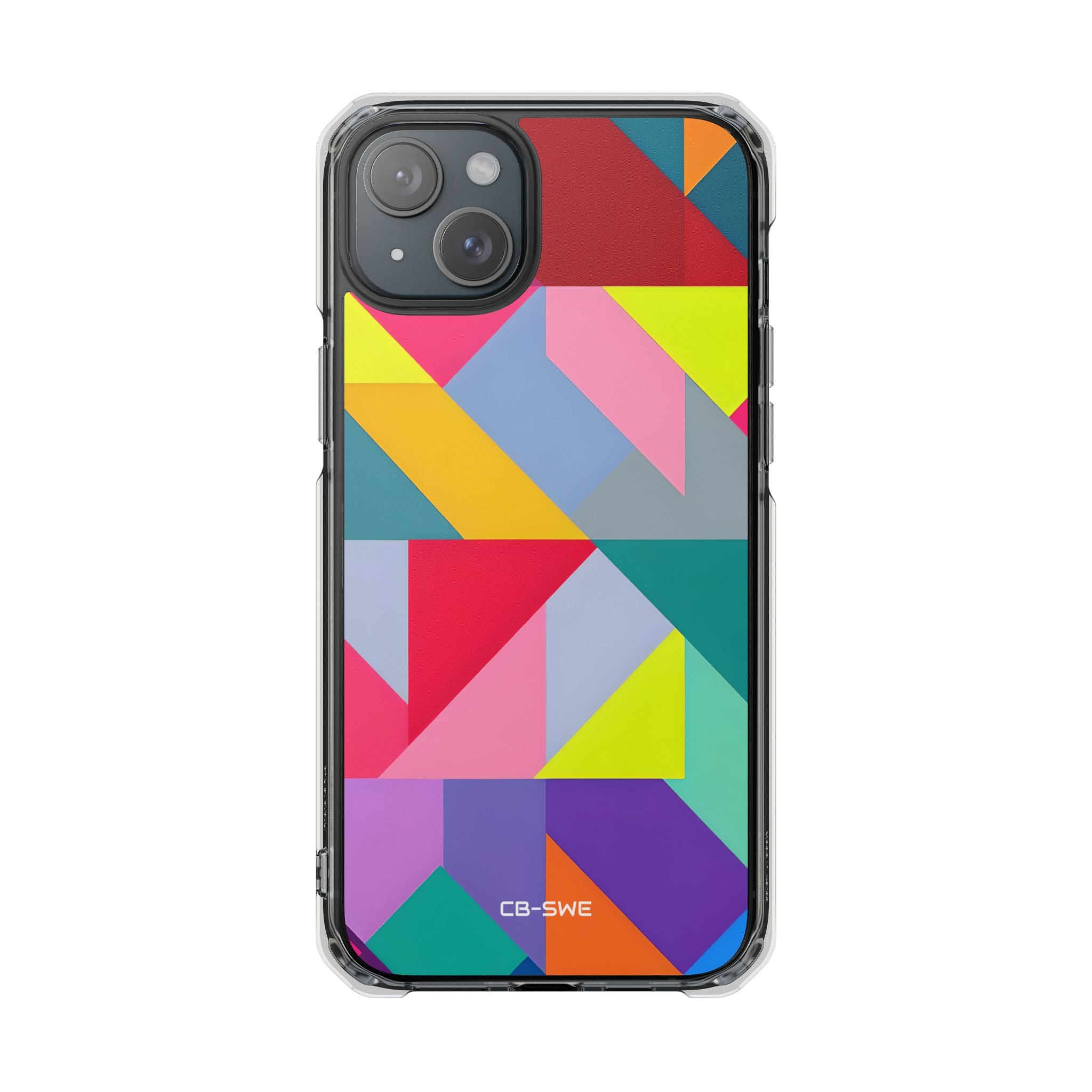 Dynamic Geometric Energy iPhone Case - Impact