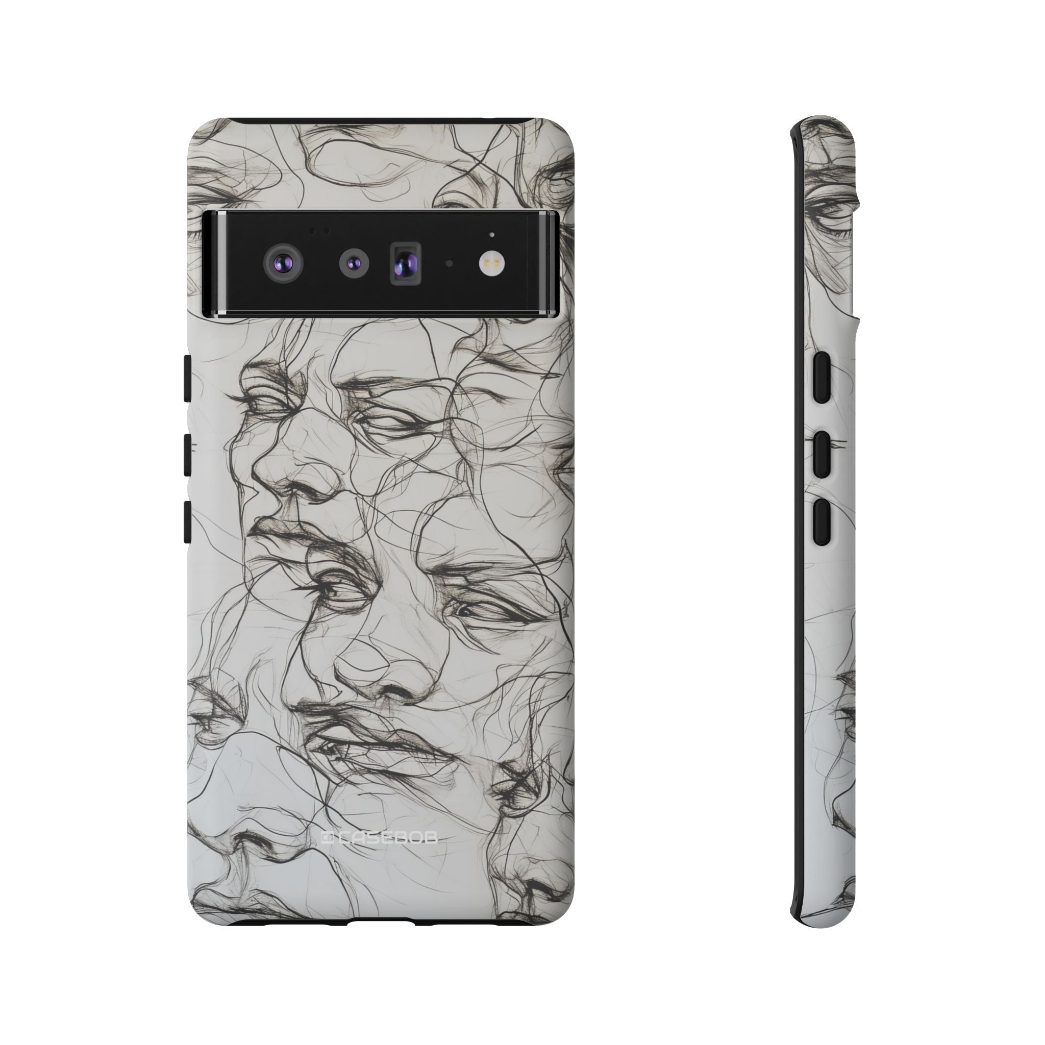 Ethereal Faces - Phone Case for Google Pixel