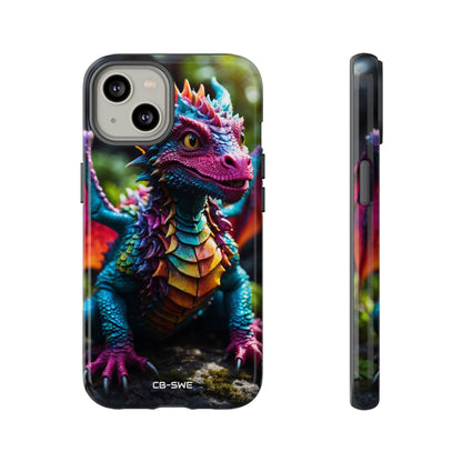 Friendly Dragon Smiles - iPhone Case