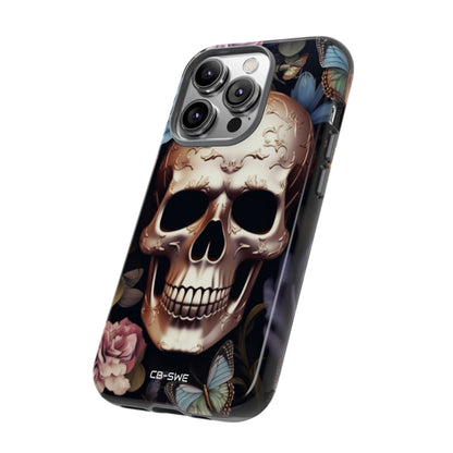 Skull Among Blossoms - iPhone Case