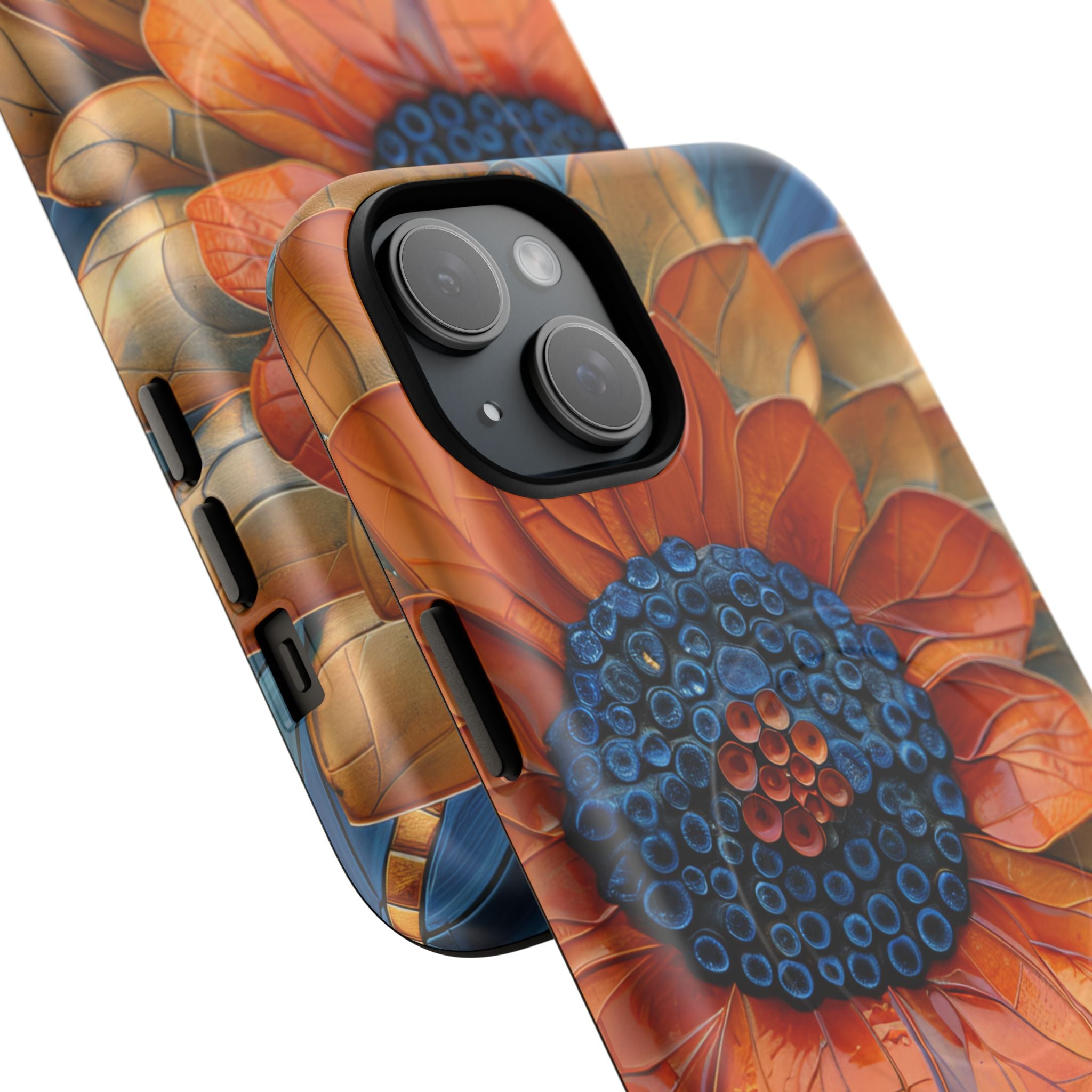 Mosaic Blossom Harmony iPhone 15 | Tough+ Phone Case