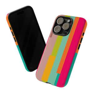 Geometrical Colorful - Protective Phone Case