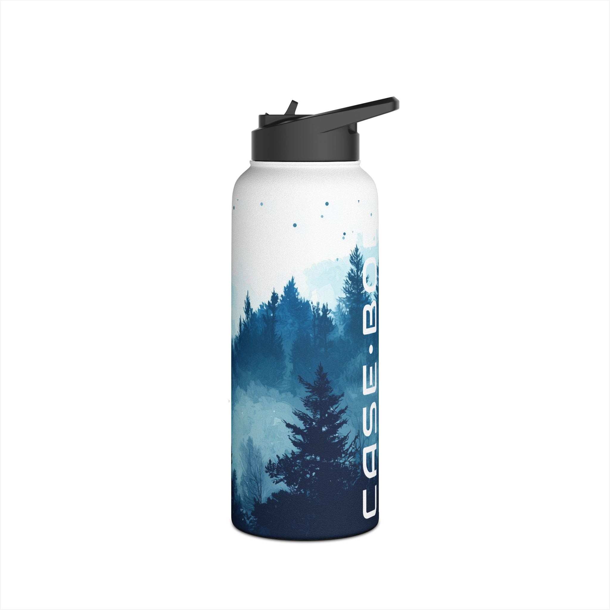 Moonlit Pines - Stainless Steel Water Bottle