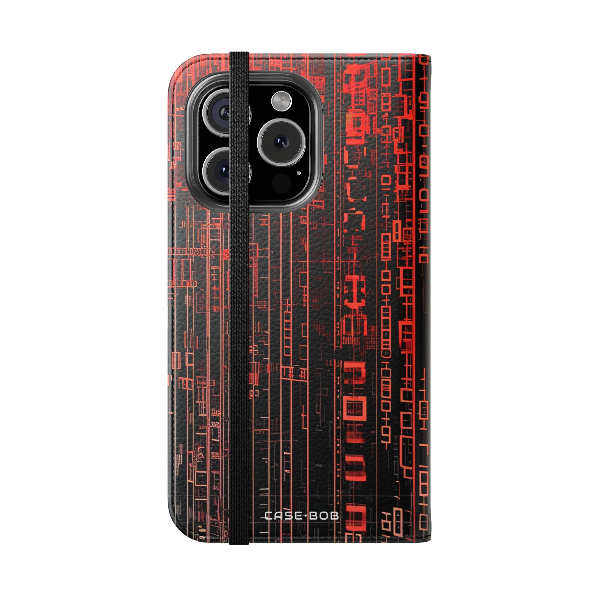 Crimson Columns - iPhone 16 Pro Case - Wallet
