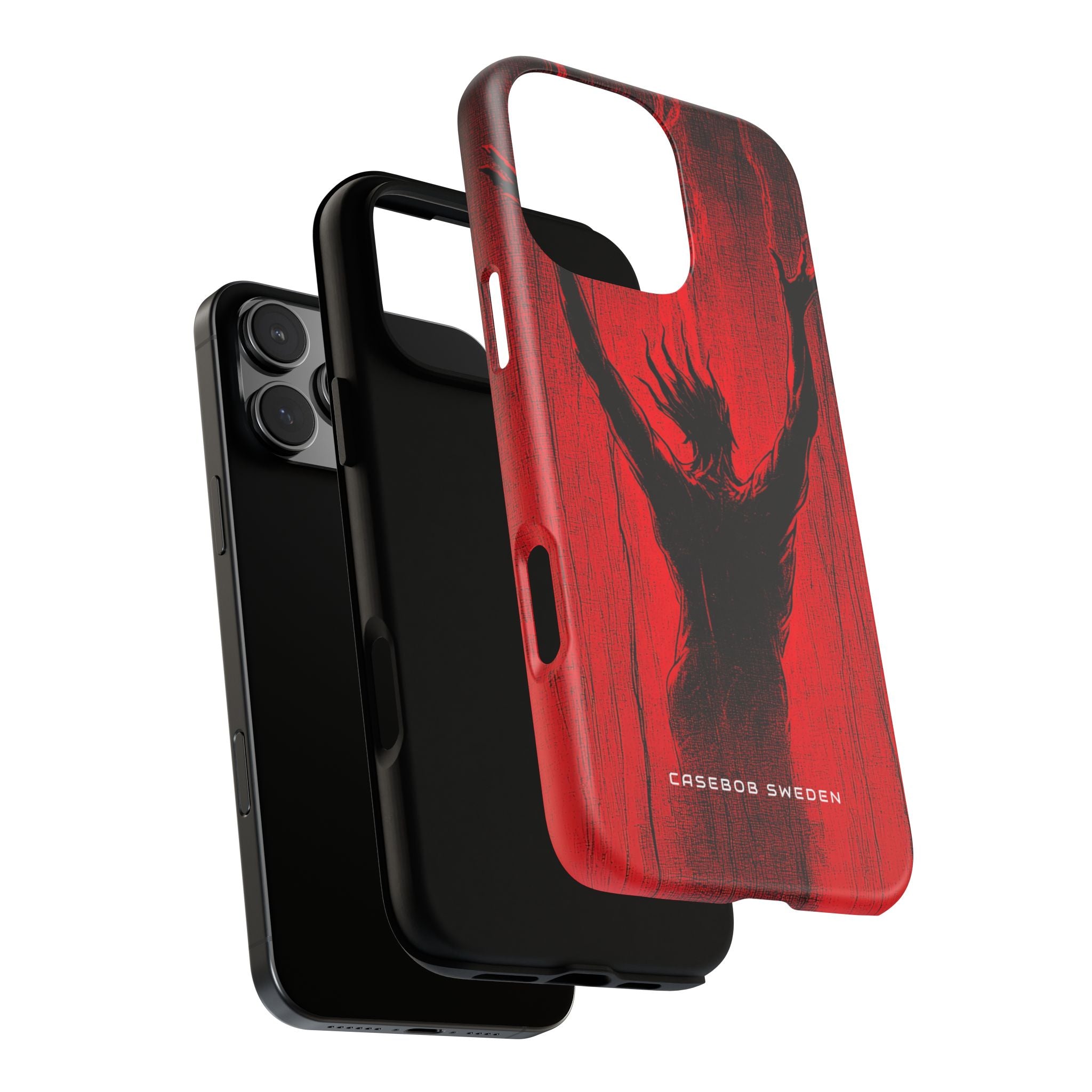 Crimson Despair iPhone 16 - Tough Phone Case