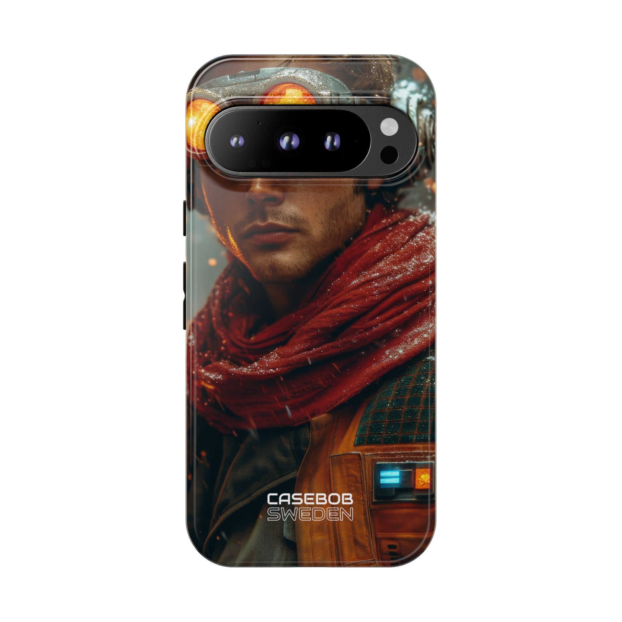 Futuristic Steampunk Explorer Google Pixel 9 - Tough