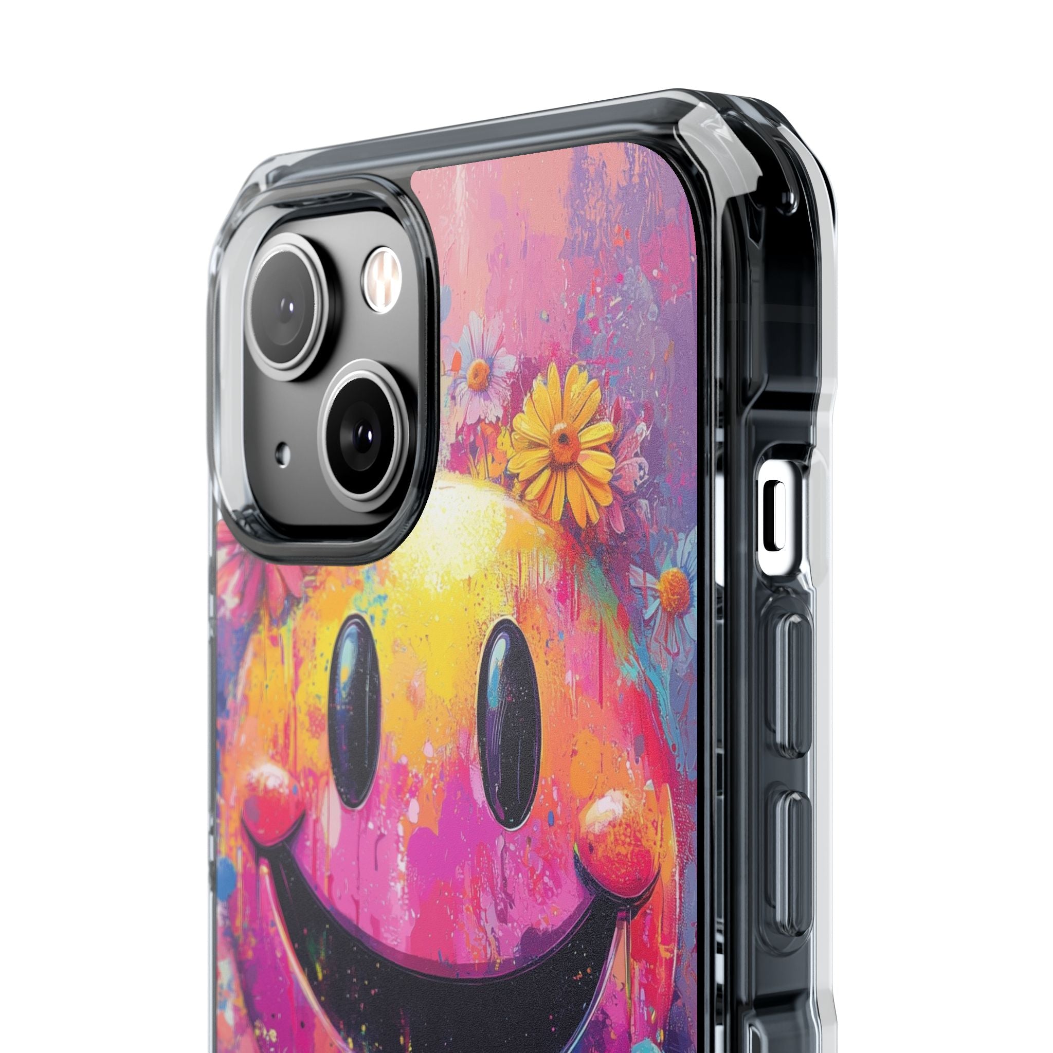 Joyful Smile Blooms iPhone Case - Impact