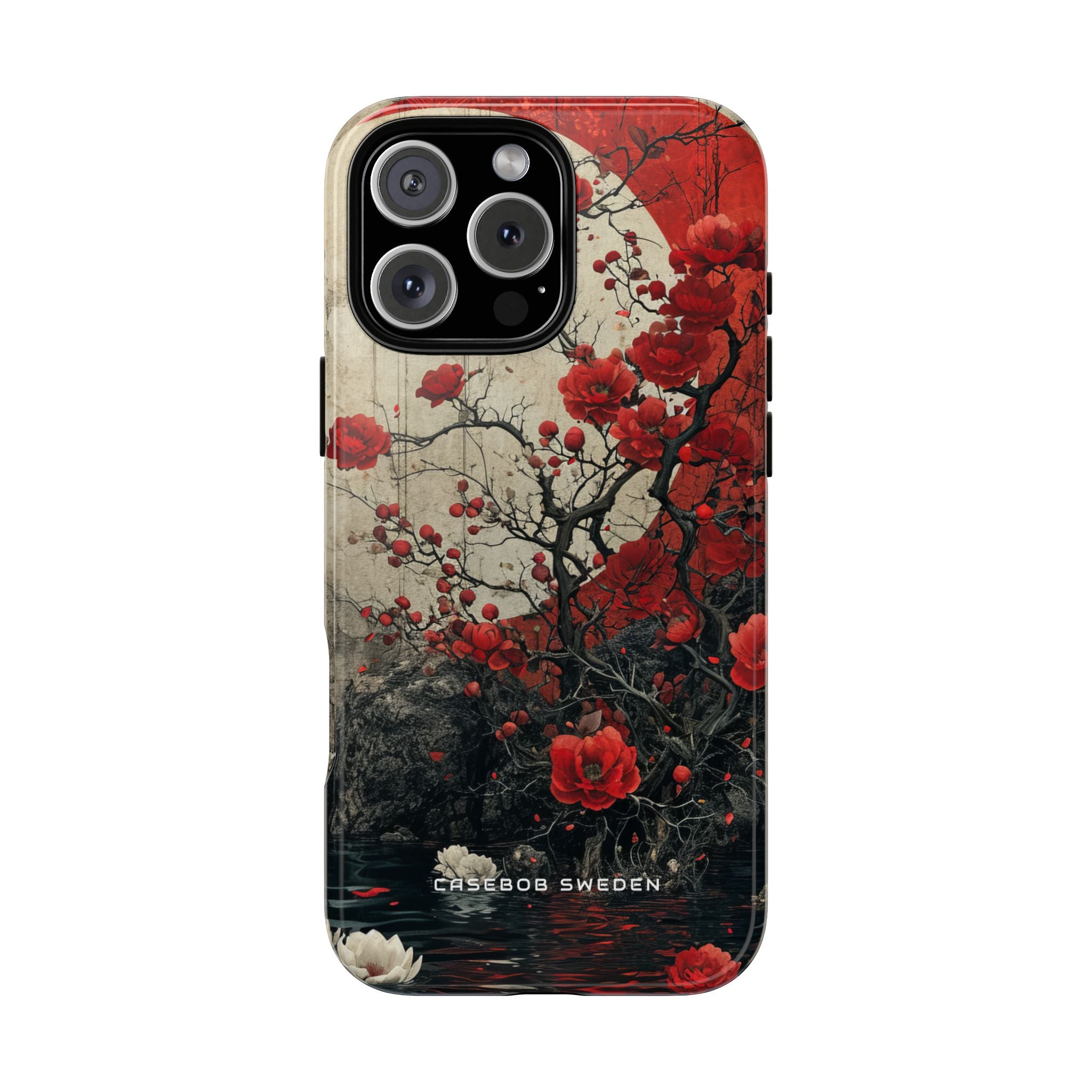 Zen Blossoms in Moonlight iPhone 16 - Tough Phone Case