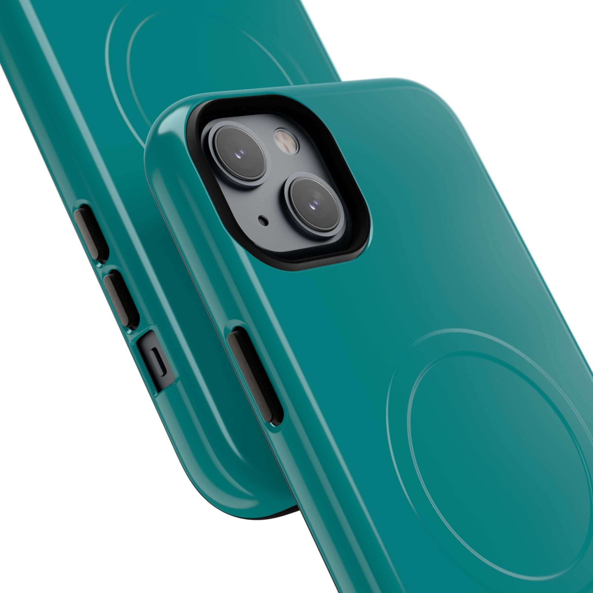 Dark Cyan iPhone 14 | Tough+ Phone Case