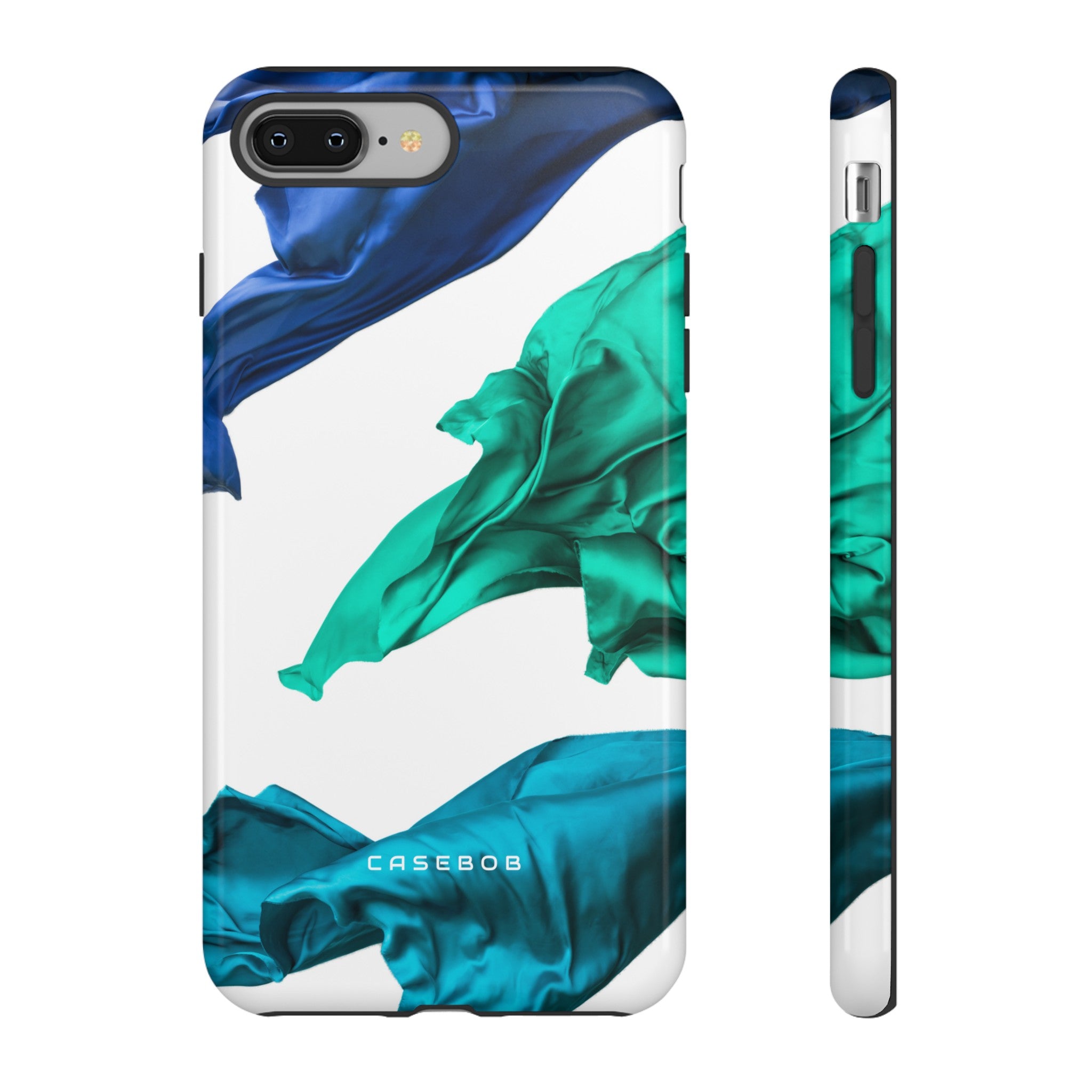 Blue Velvet Fabric - Protective Phone Case