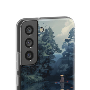 Tranquil Lotus Serenity | Flexible Phone Case for Samsung Galaxy