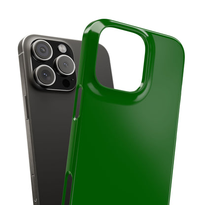 Dark Green iPhone 16 - Slim Phone Case