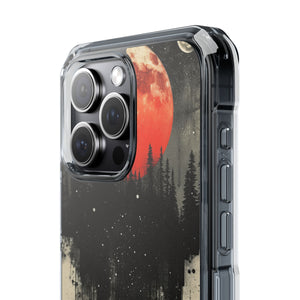 Ethereal Moonscape - Phone Case for iPhone (Clear Impact - Magnetic)