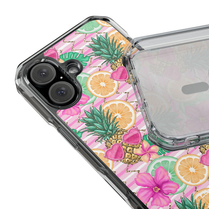 Tropical Fruits Dance iPhone Case - Impact