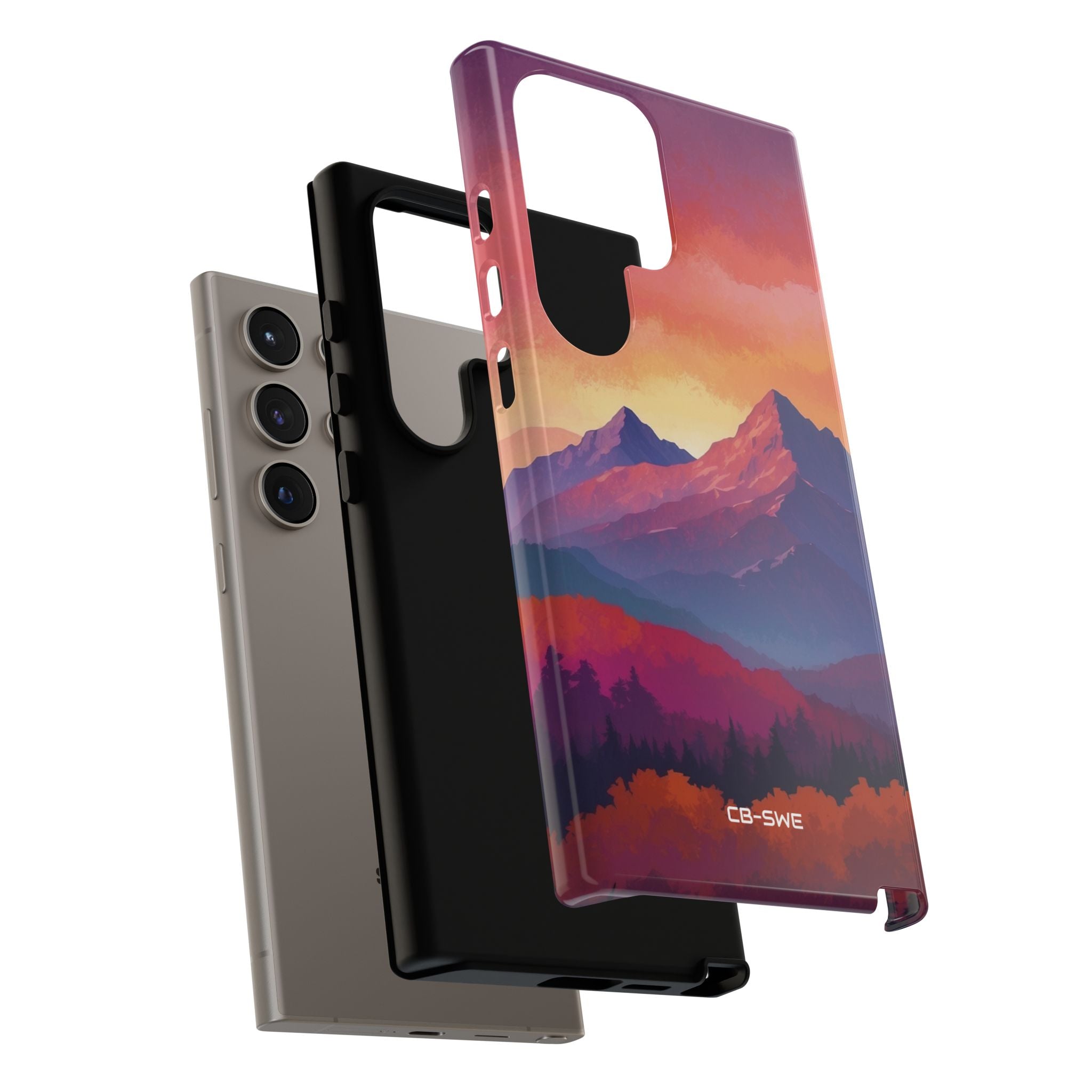 Mountain Peaks Rise - Samsung Case