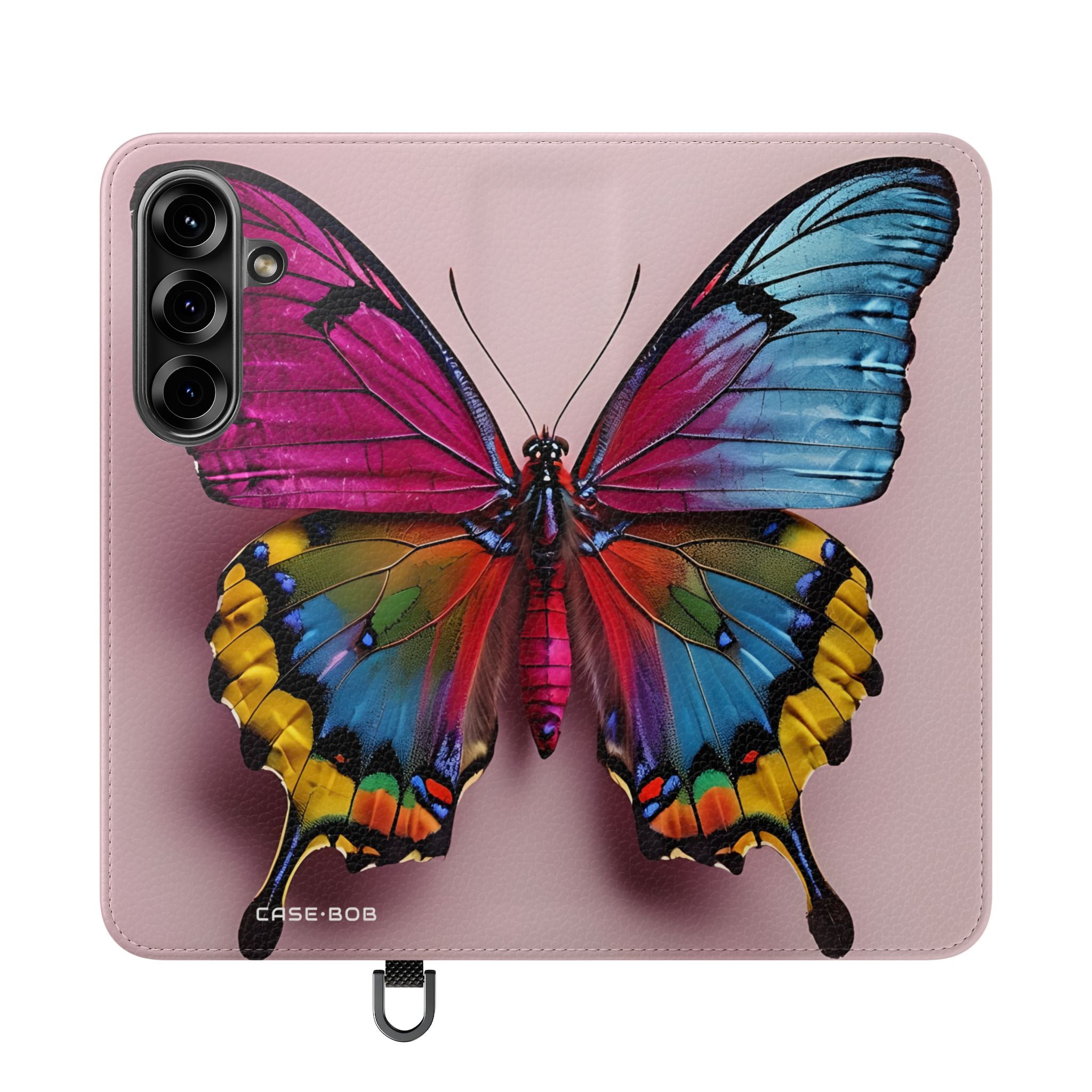 Vibrant Monarch - Samsung S25 Case - Wallet