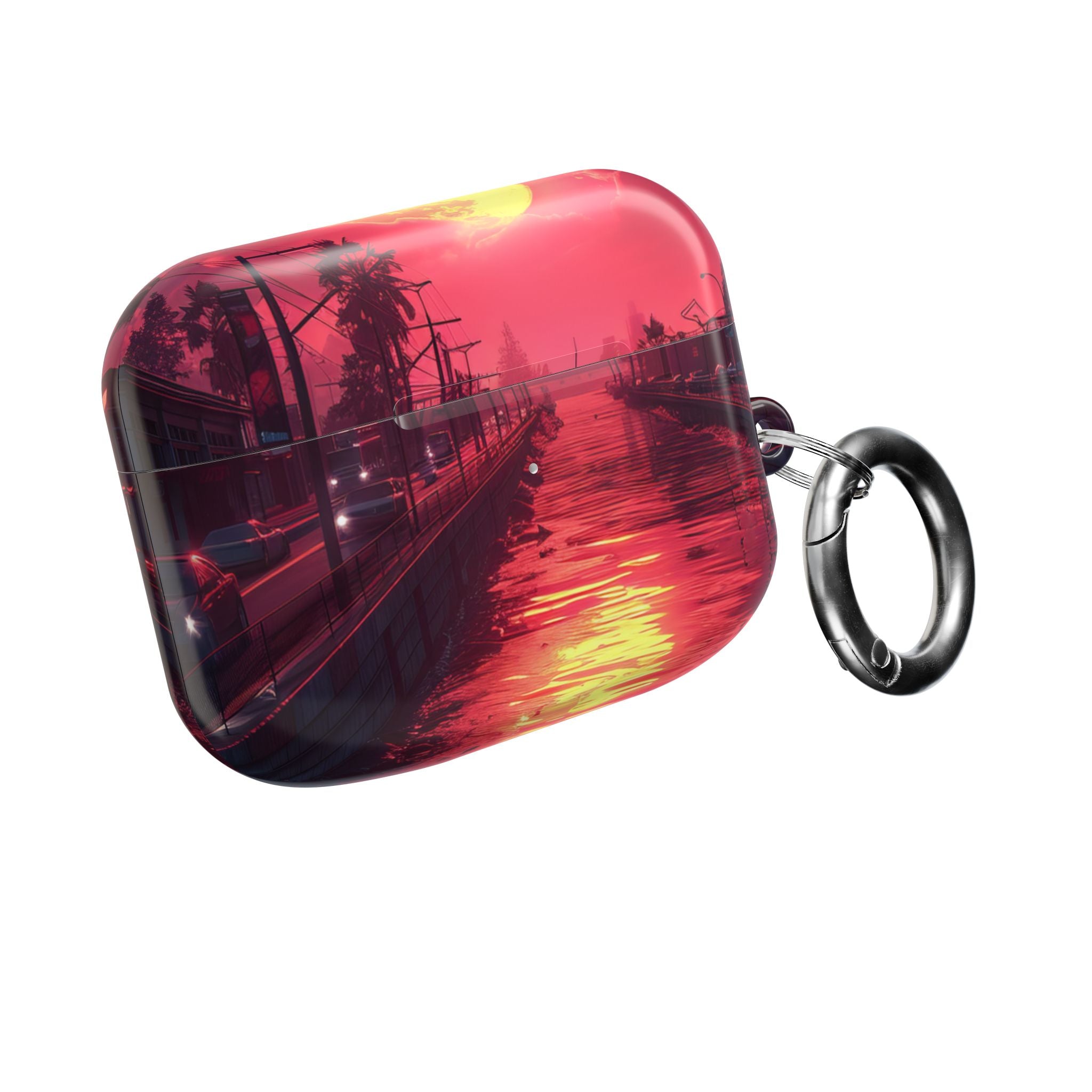 Gul Måne Refleksion - AirPods Cover