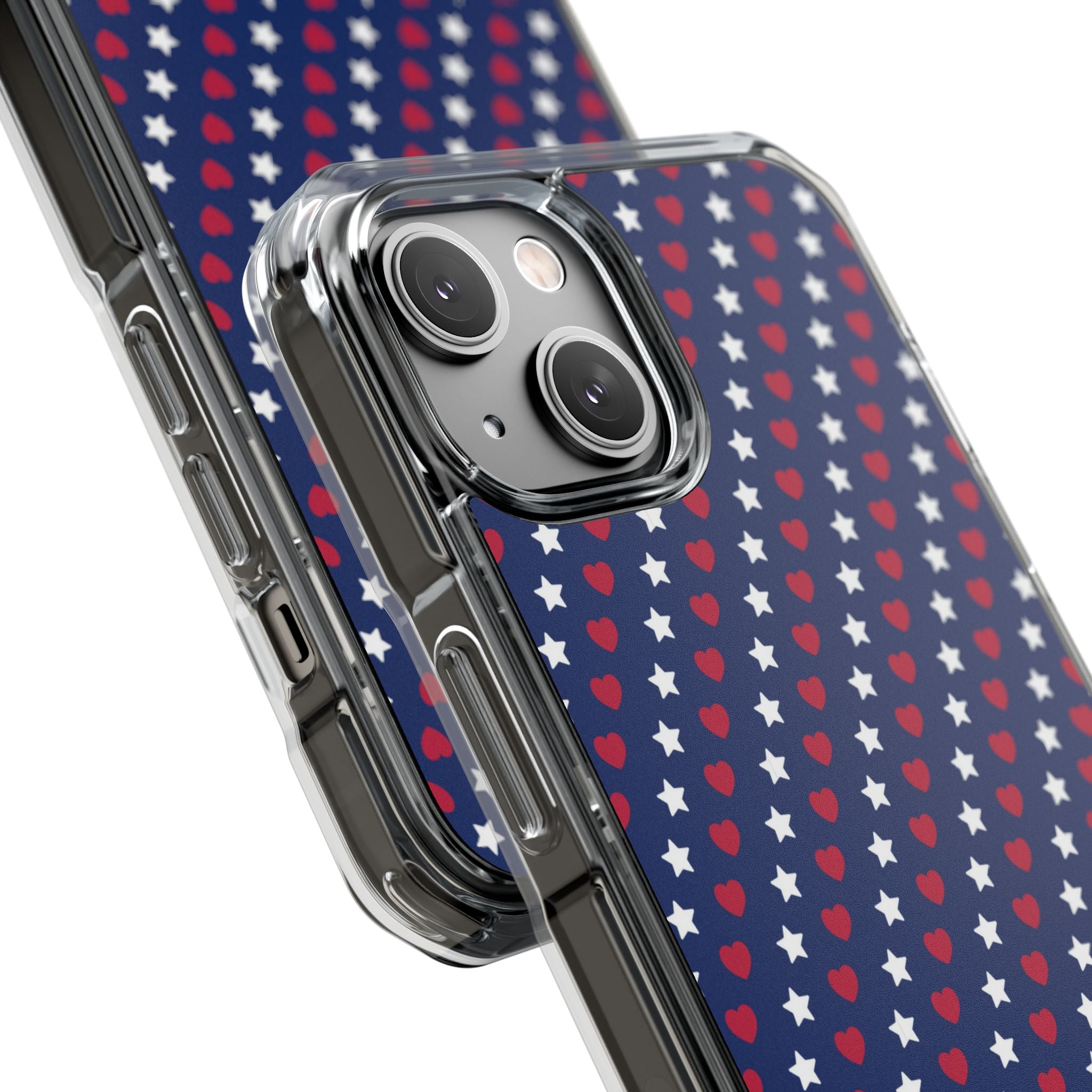 Hearts Twinkle Bright iPhone Case - Impact