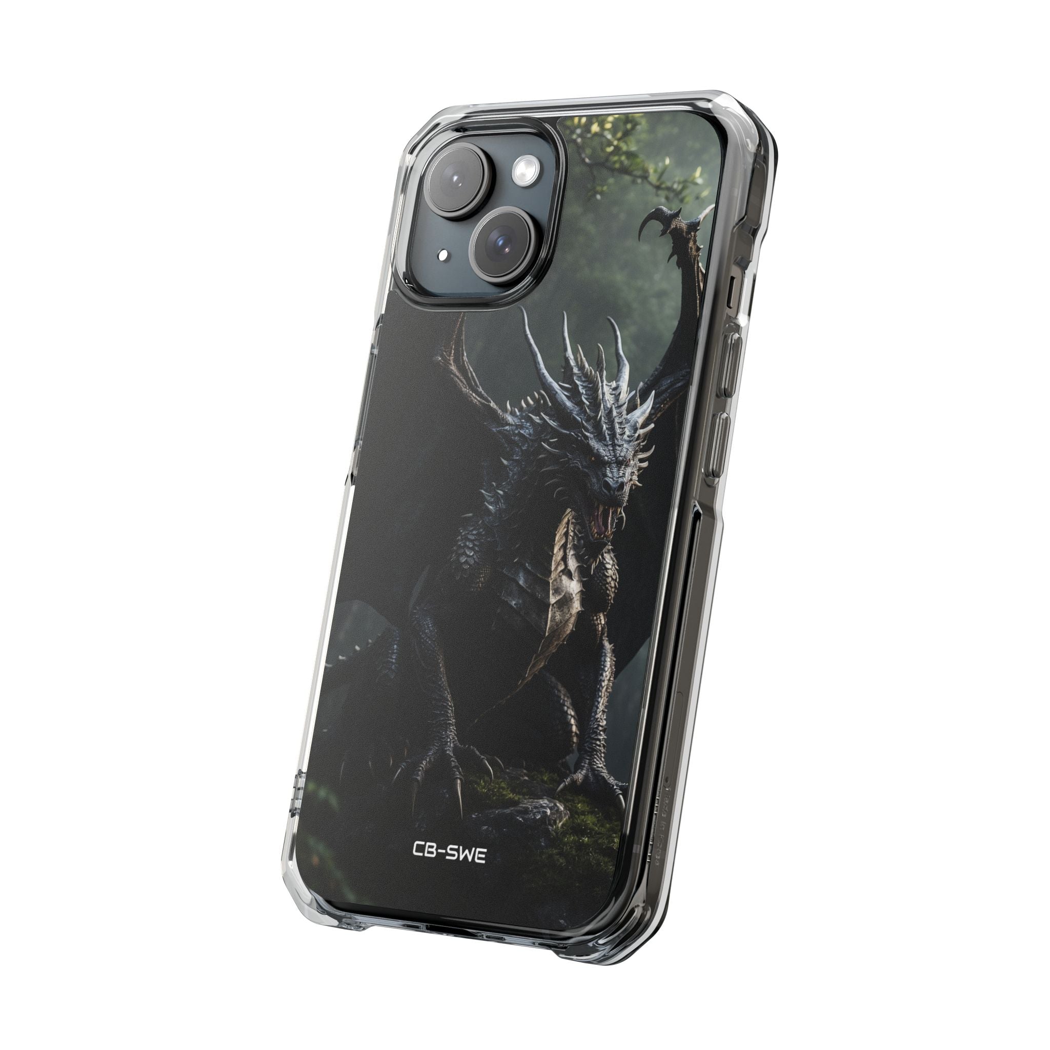 Dragon Emerges Mist iPhone Case - Impact