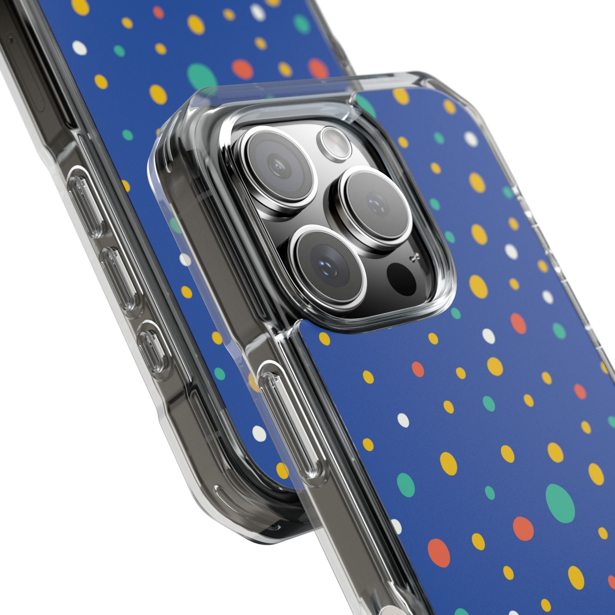 Colorful Dots Dance iPhone Case - Impact