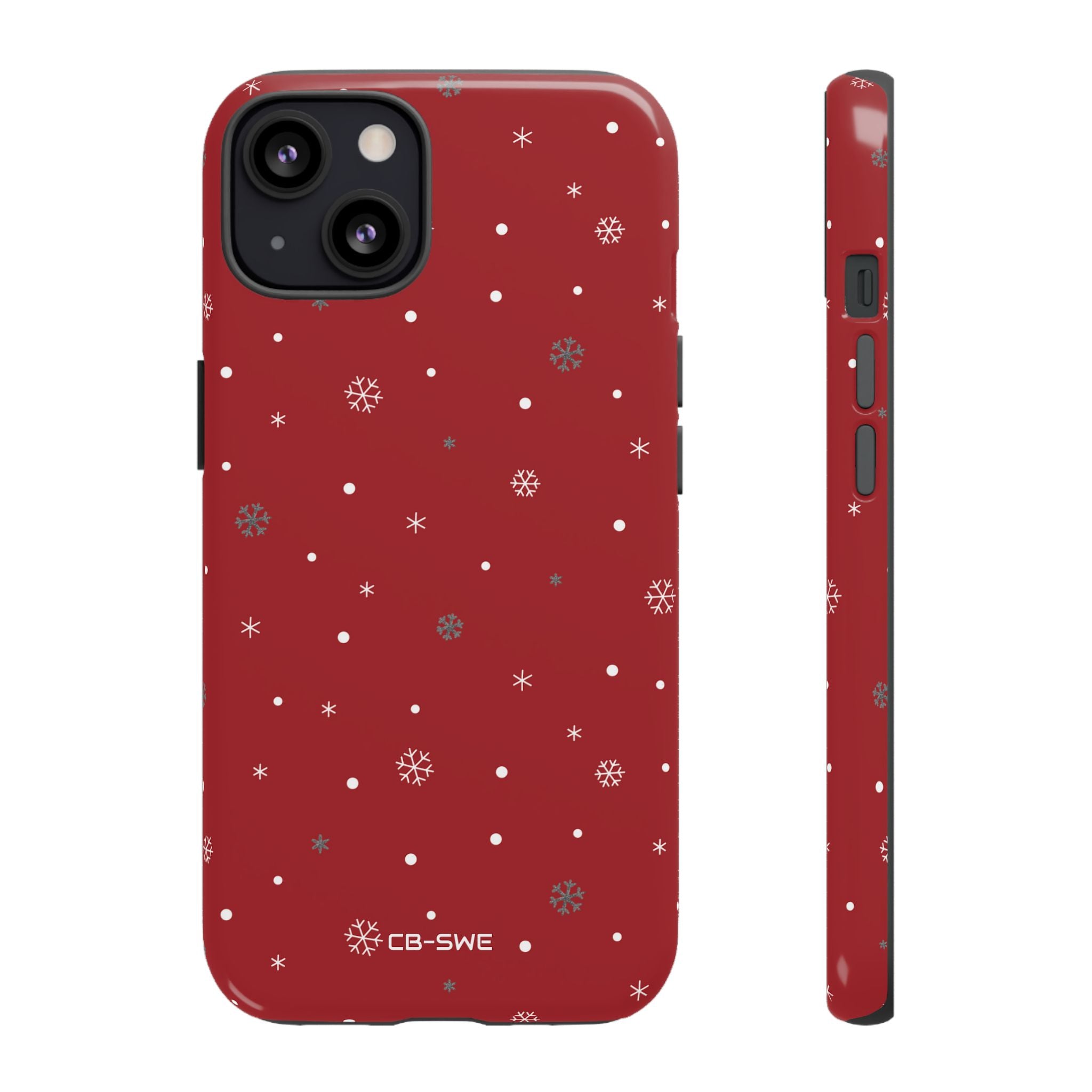 Snowflakes Dance Cheerfully - iPhone Case