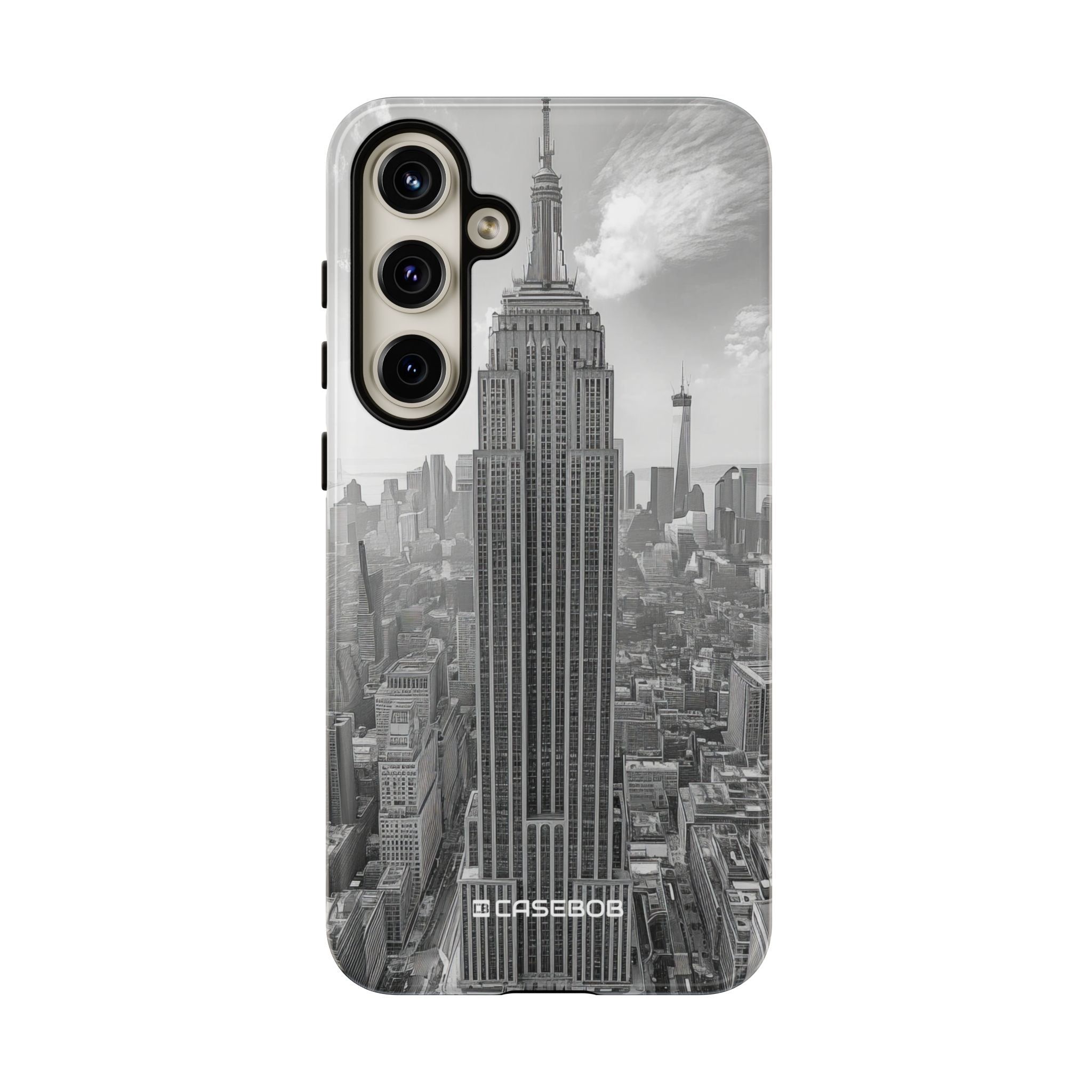 Grayscale Urban Elegance - For Samsung S24