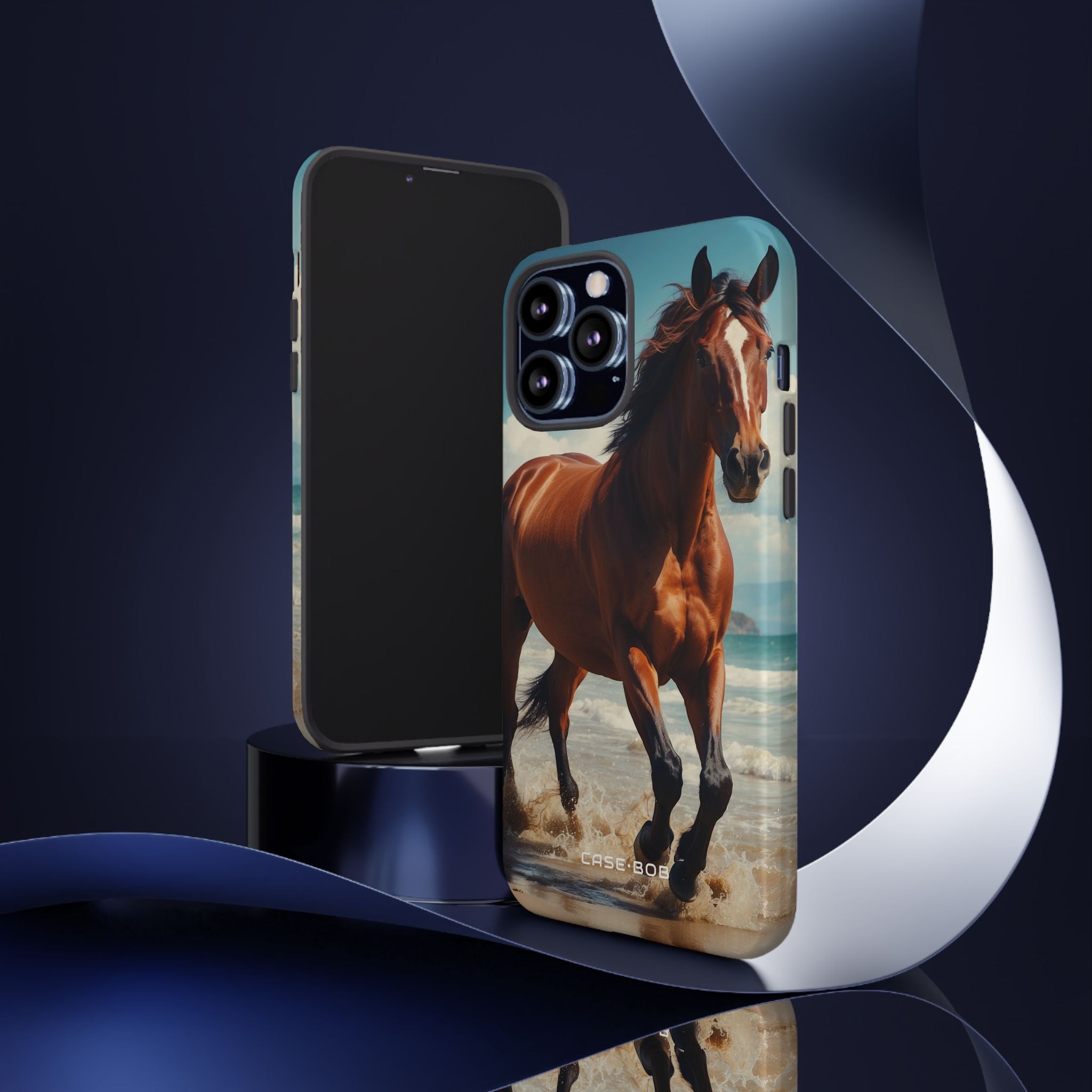 Blazing Horse iPhone 13 Pro Max Case - Tough