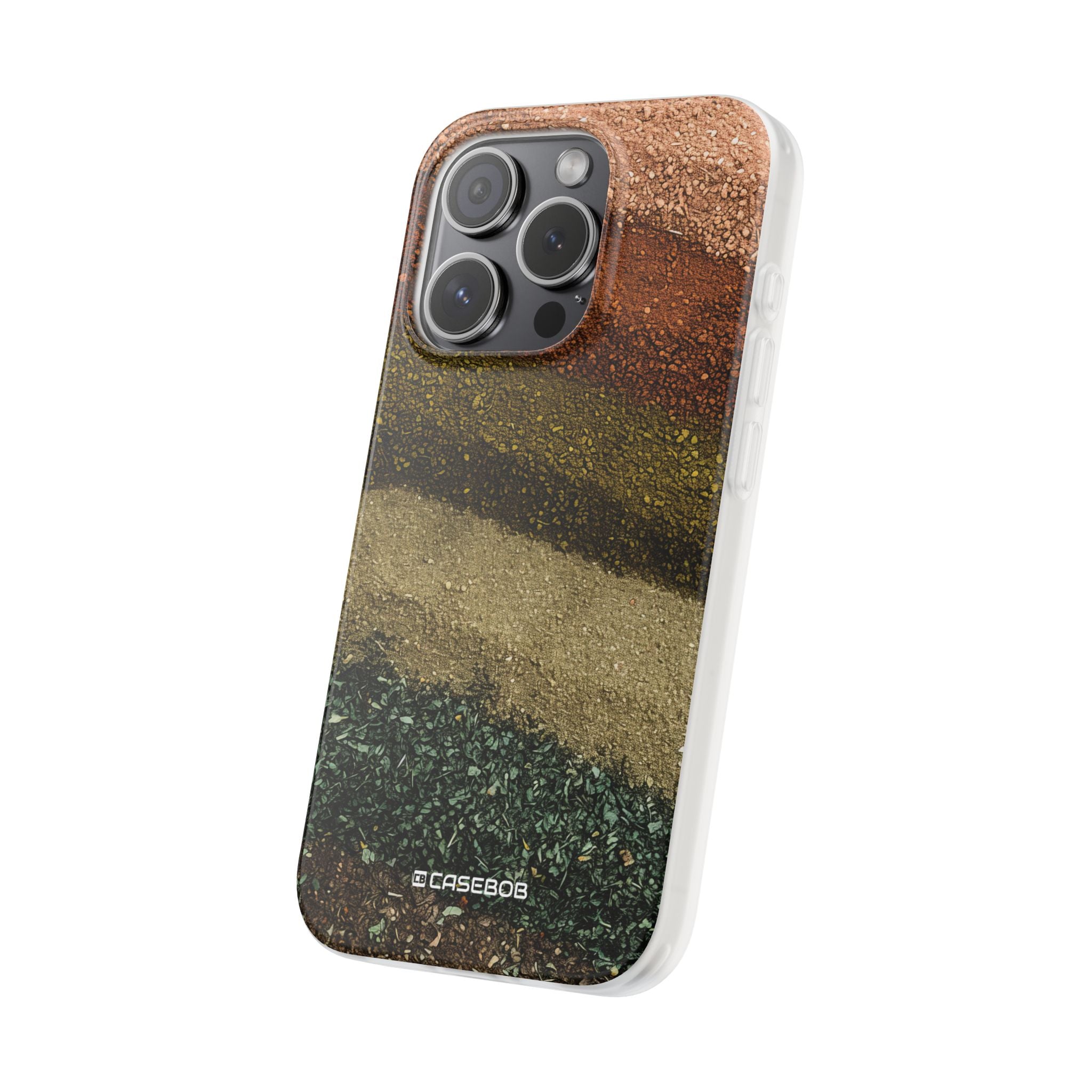 Earth Tone Pattern | Phone Case for iPhone (Flexible Case)