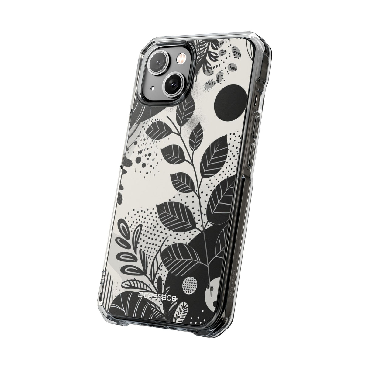 Botanical Abstraction - Phone Case for iPhone (Clear Impact - Magnetic)