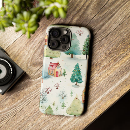 Winter Wonderland Appears - iPhone Case