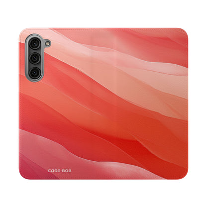 Wavy Coral Bands - Samsung S23+ Case - Lompakko