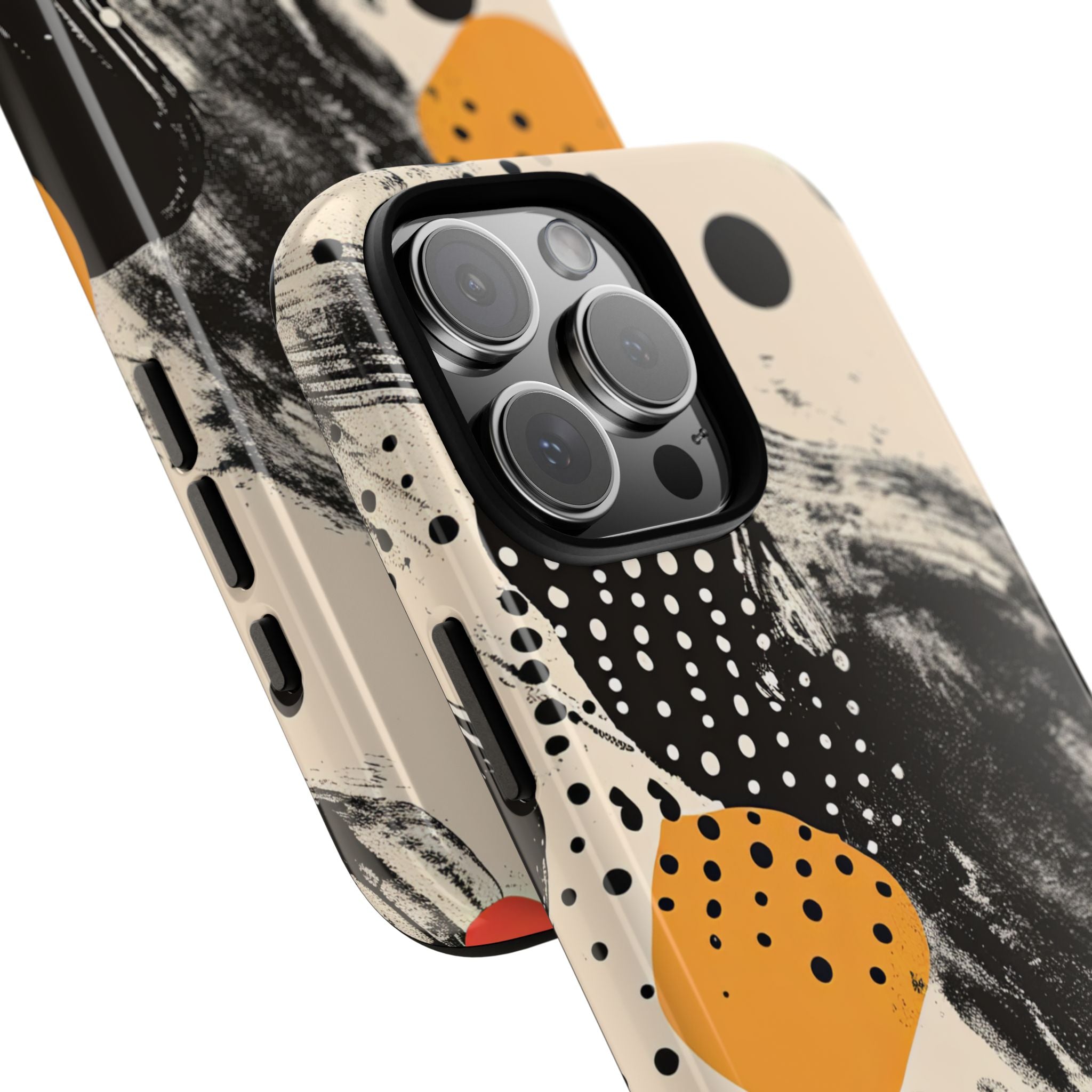 Swirl Chaos Geometry iPhone 16 - Tough