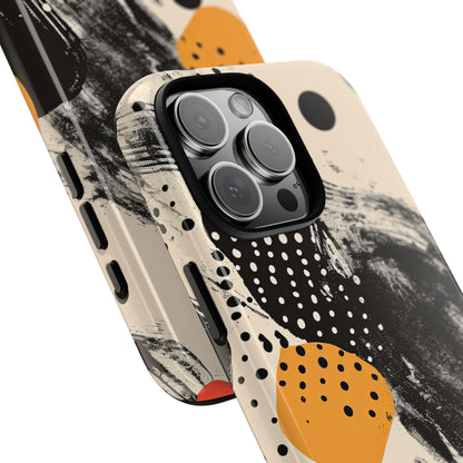 Swirl Chaos Geometry iPhone 16 - Tough