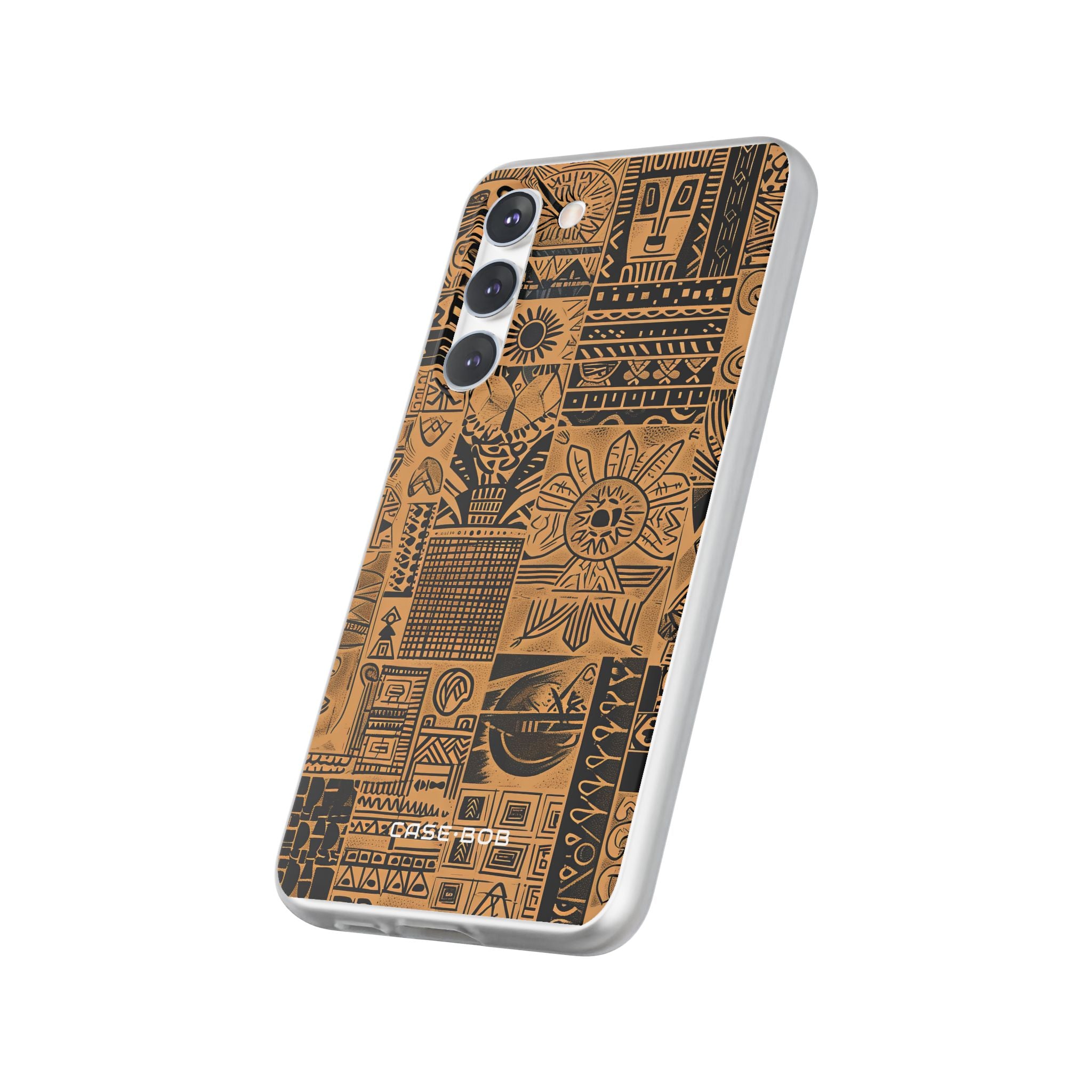 Tribal Faces Samsung S23 Plus Case - Soft