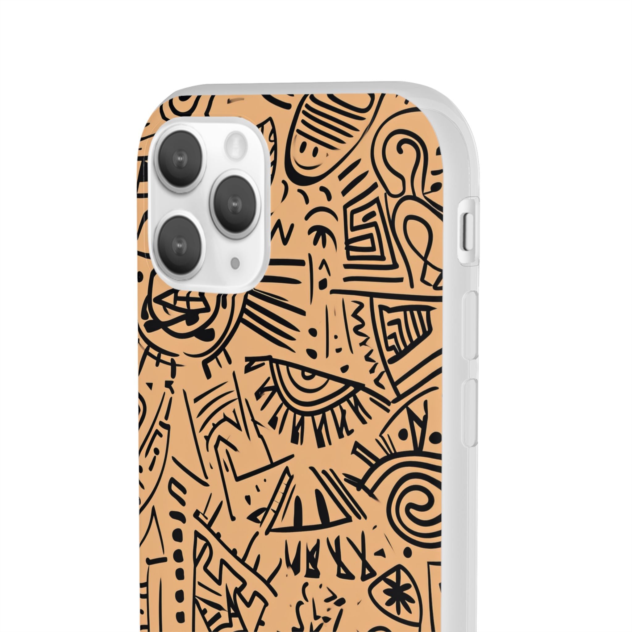 Mystic Tribal Geometry | Flexible Phone Case for iPhone