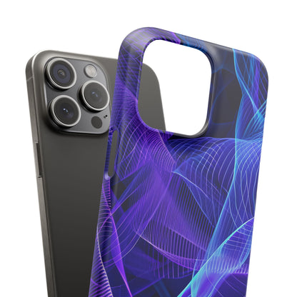 Gradient Flowscape iPhone 15 - Slim Phone Case