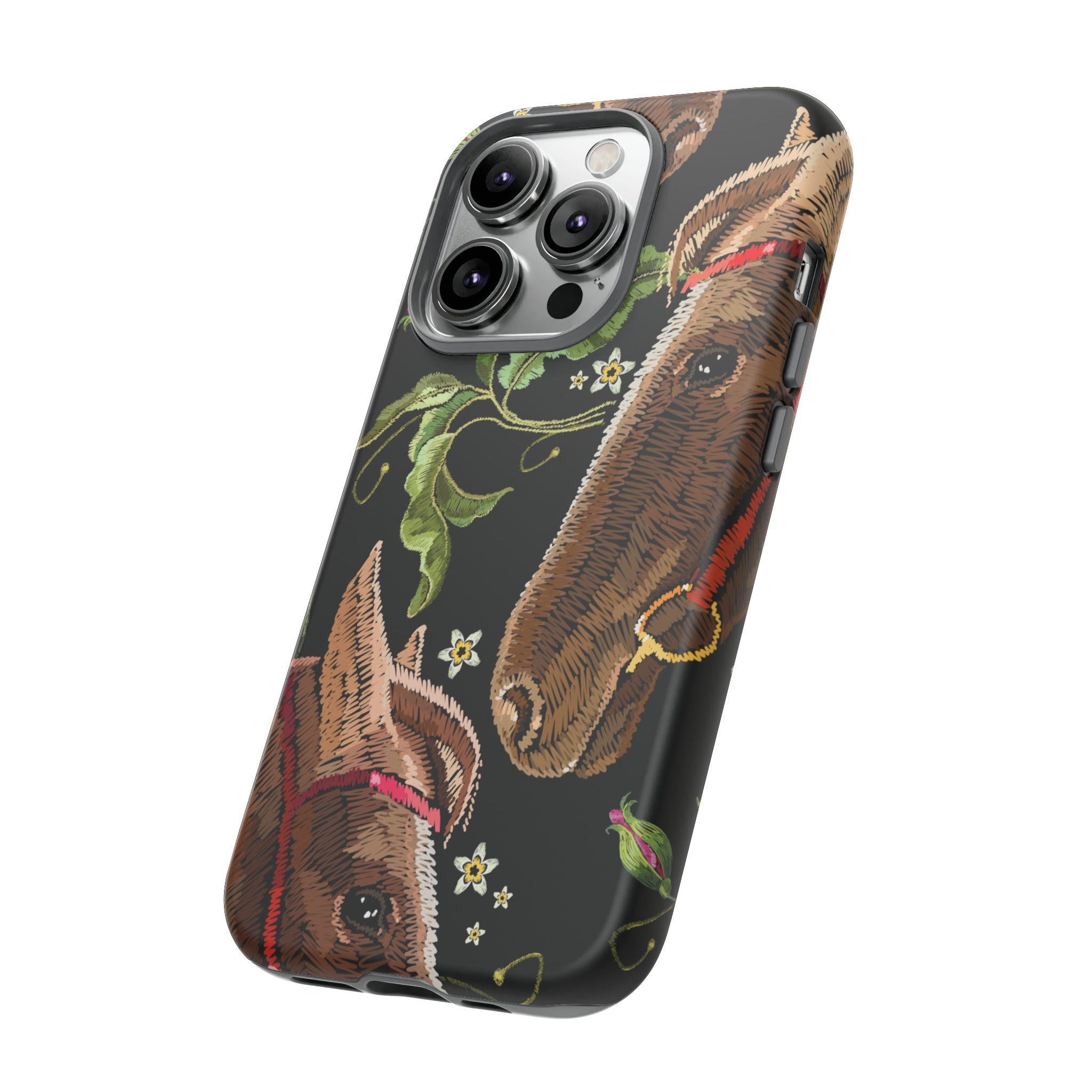 Horse Drawing - Protective Phone Case