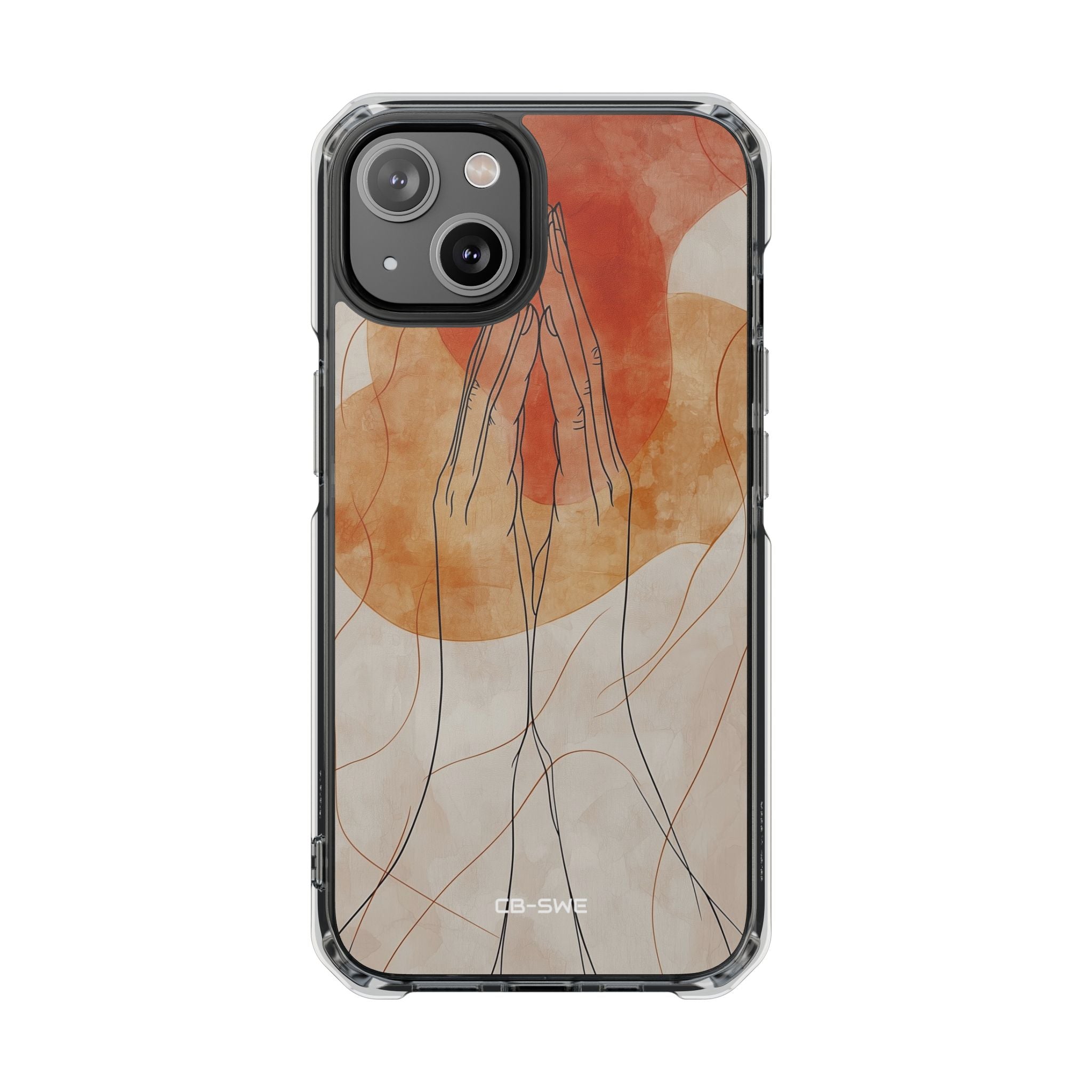 Hands Embrace Light iPhone Case - Impact